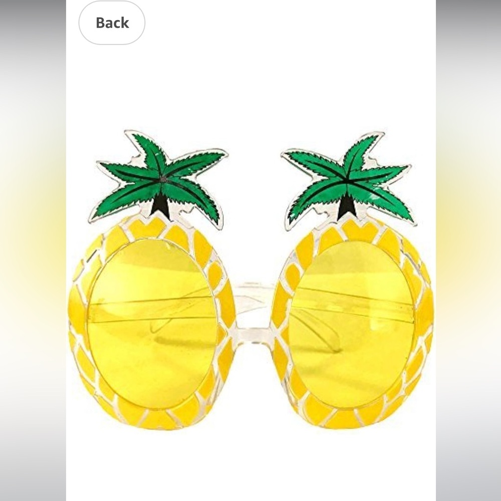 Set of 8 Pineapple Fun Glasses